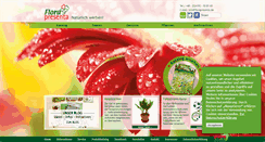 Desktop Screenshot of florapresenta.de